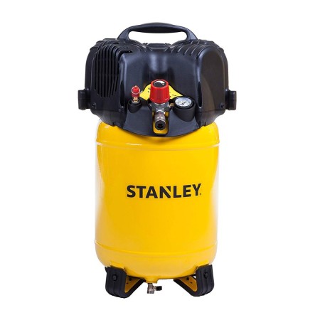 Compressore Aria Stanley 24 Lt Litri Verticale Compatto Elettrico Ruote Valvola