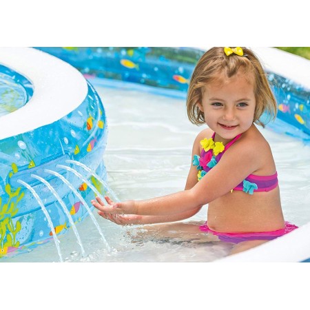 Intex Piscina Gonfiabile per Bambini da Esterno Giardino Fuoriterra Gioco Bimbi