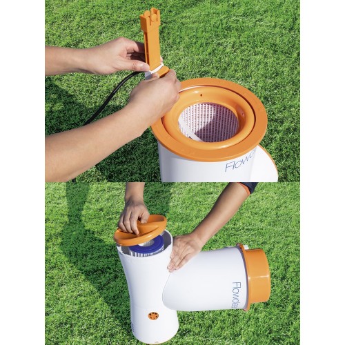 Pompa Filtro Skimmer Skimatic a Cartuccia per Piscina Grandi Fuori terra Bestway