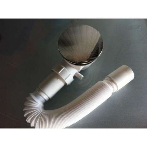 Piatto Doccia in Acrilico 80x80 90x90 5cm Quadrato Angolare Bianco con Piletta