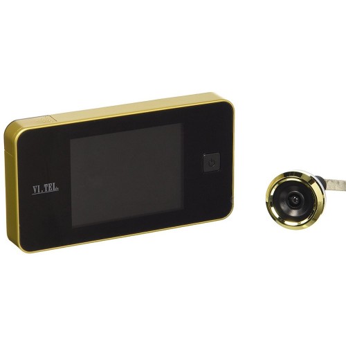 Spioncino Digitale Oro Porta Blindata Vitel Display Lcd Telecamera Elettronico