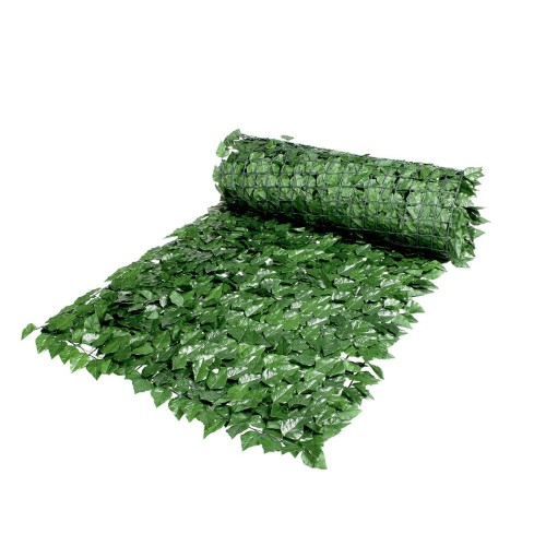 Arella Siepe Finta 1.5x3 Foglie Edera Sempreverde Giardino da Esterno Sintetica