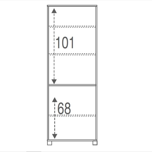 Armadio 180 2 Ante Bianco Mobile con Ripiani da Ufficio Camera Letto Cameretta