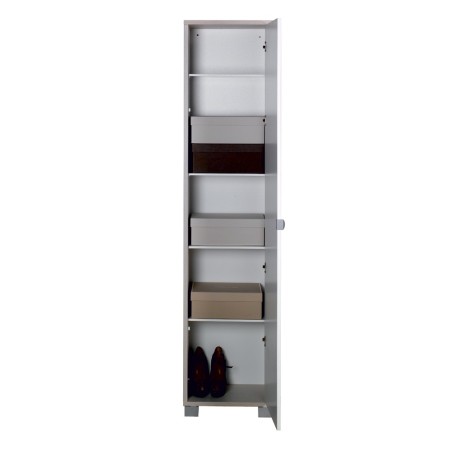 Mobile Multiuso 1 Anta 190 Olmo Ufficio Armadio con Ripiani Mobiletto da Bagno