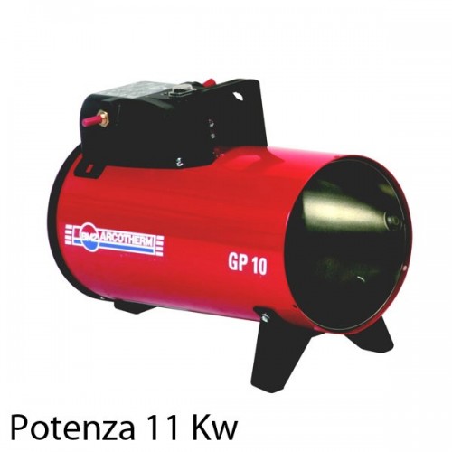 Generatore Aria Calda Gpl 11Kw Stufa a Gas Riscaldamento Termoventilatore Butano