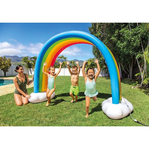 Arco Gonfiabile Intex Gioco per Bambini Acqua da Giardino Doccia Esterno  Festa