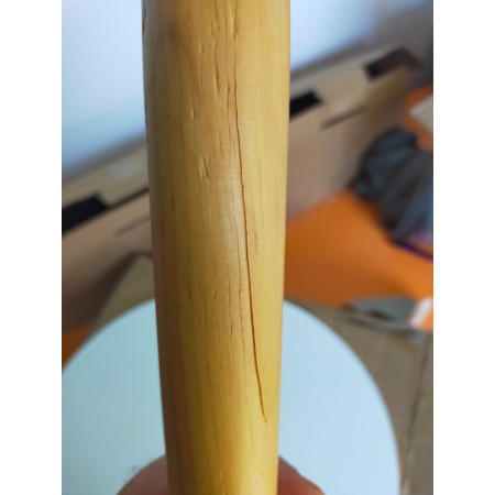 Outlet Tavolino da Caffe Bianco 40 cm Rotondo Divano Tavolinetto Salotto 