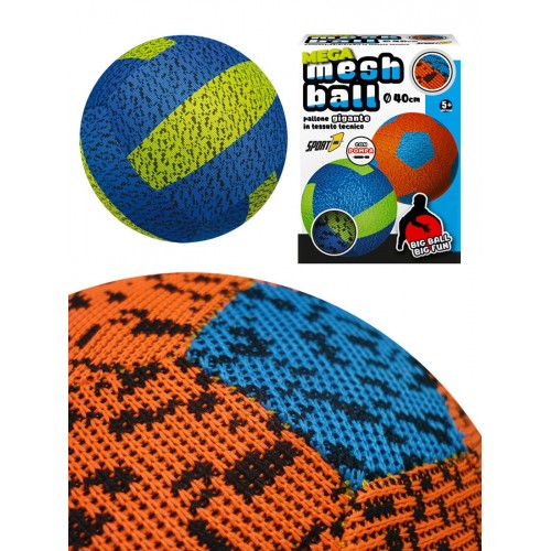 Pallone da Calcio Pallavolo in Tessuto 40 cm con Pompa Aria Palla per Bambini