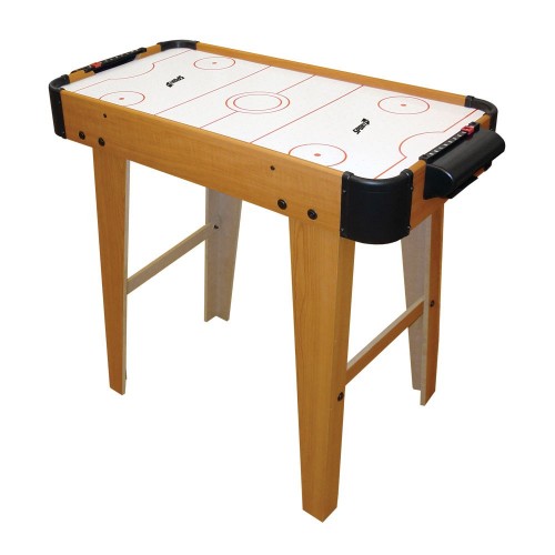 Tavolo Air Hockey con Ventola 12 V Batteria 2 Dischi Table come Mini Biliardino