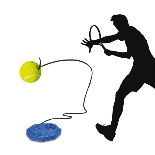 Set Training Pallina Tennis per Allenamento Zavorra Bambino Adulto Cavo 4 metri