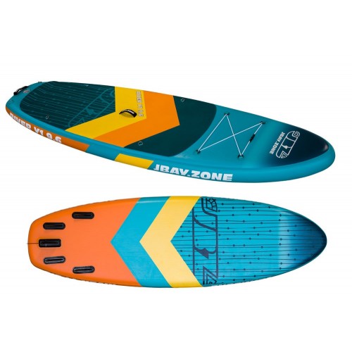Tavola da Sup Gonfiabile River 15 cm Stand Up Paddle Board Rigido Pompa  Sport