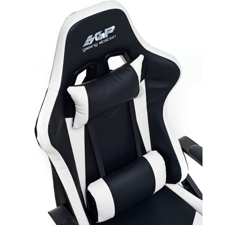Sedia Gaming da Ragazzo Cuscino Cervicale Braccioli e Ruote Poltrona Ergonomica
