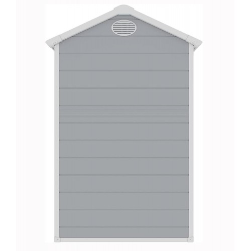 Rimessa per Attrezzi in Resina Capanno Ricovero Box Casetta Giardino Ripostiglio