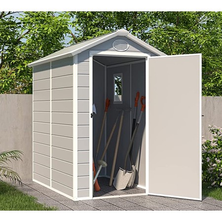 Rimessa per Attrezzi in Resina Capanno Ricovero Box Casetta Giardino Ripostiglio