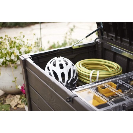 Keter Baule Cassapanca Plastica Contenitore Esterno Giardino Terrazzo Multiuso