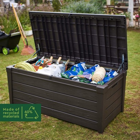 Keter Baule Cassapanca Plastica Contenitore Esterno Giardino Terrazzo Multiuso