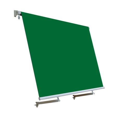 Tenda da Sole Verde 300x245 Caduta con Bracci da Terrazzo Avvolgibile Esterno
