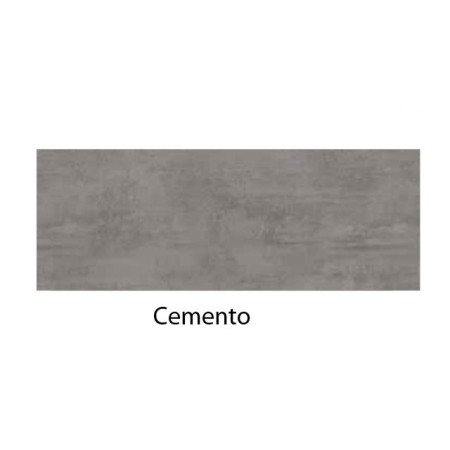 Mobile Madia 3 Ante 3 Cassetti Grigio Ossido Bianco da Soggiorno Credenza Slim