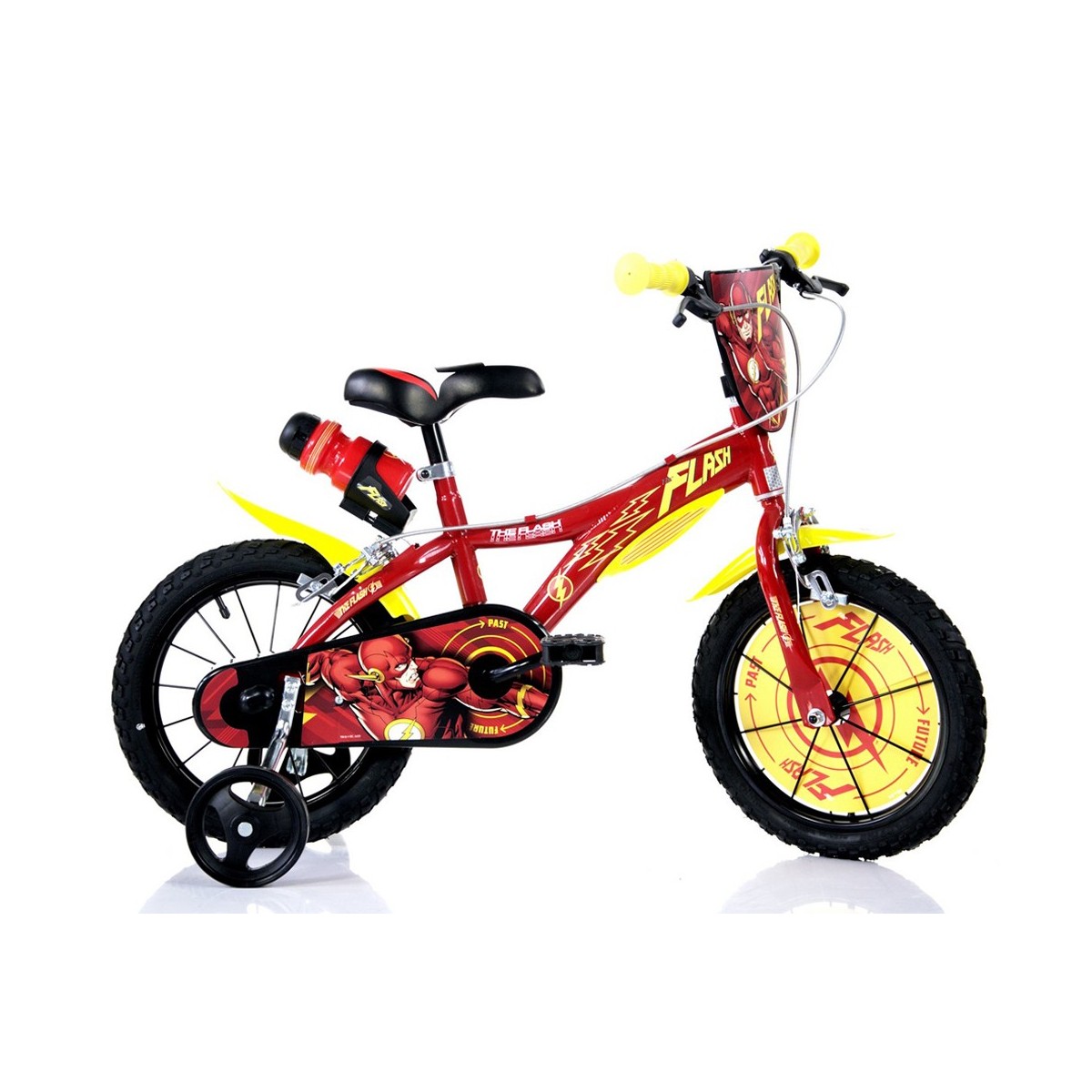 STITCH Starry Bicicletta per bambini 14 16 pollici con cestello ruote di supporto a partire da 2 3 4 5 6 7 8 9 anni per ragazze ragazzi bicicletta rosa/verde 