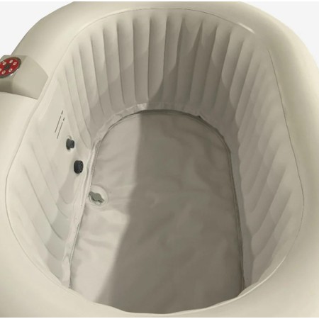 Piscina Spa 2 Posti Vasca Idromassaggio Gonfiabile Riscaldata Pompa da Giardino