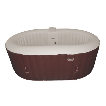 Piscina Spa 2 Posti Vasca Idromassaggio Gonfiabile Riscaldata Pompa da Giardino