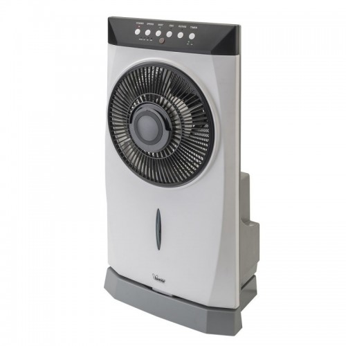 Ventilatore Elettrico da 30 cm Nebulizzatore a Ultrasuoni Acqua con Telecomando
