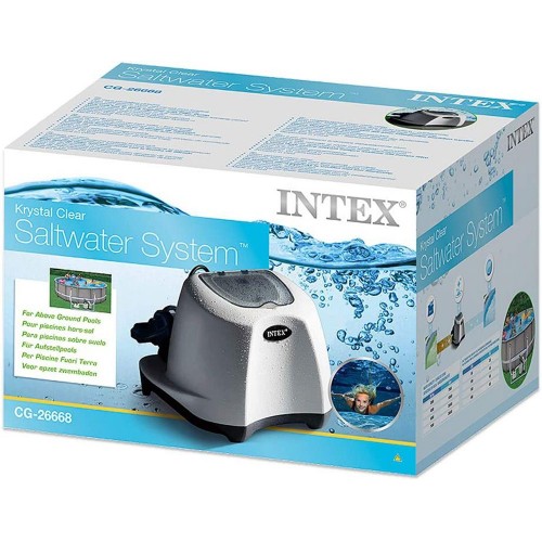 Clorinatore Intex Piscina Sale Automatico 5 g/h Cloro Fuori Terra Antibatterico