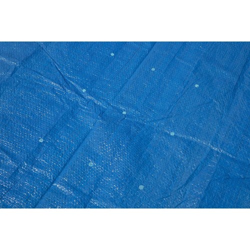 Telo di Copertura per Piscina Frame Fuori Terra Rettangolare 300x201 cm Drenante