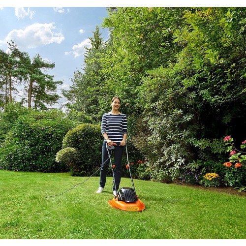 Tosaerba Elettrico a Cuscino Aria Giardino 1200 a Filo Black Decker Taglia Prato