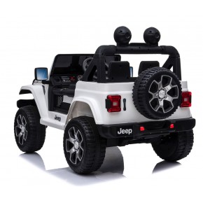 Jeep Bianca Macchinina Elettrica a Batteria 12 V per Bambini | BricoShop24 2