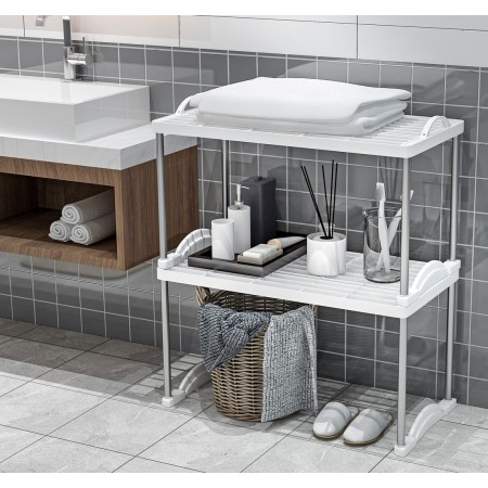 Mensola Portaoggetti Modulare Scaffalatura Bagno Cucina | BricoShop24