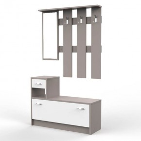 Mobile da ingresso Moka Specchio Scarpiera Attaccapanni | BricoShop24