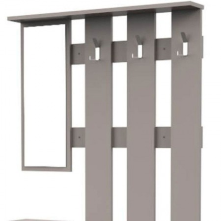 Mobile da ingresso Moka Specchio Scarpiera Attaccapanni | BricoShop24