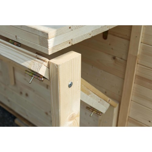 Casetta in Legno a Pannelli Chiosco da Giardino Spiaggia | BricoShop24