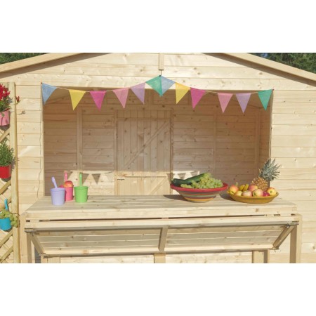 Casetta in Legno a Pannelli Chiosco da Giardino Spiaggia | BricoShop24