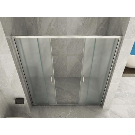 Box Doccia per Nicchia 2 Ante Scorrevole Vetro Opaco 6 mm 140 150 160 170 180 | BricoShop24