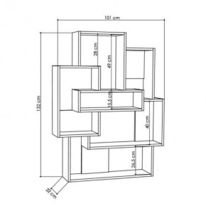 Libreria Bianca in Legno Salone e Ingresso Stile Moderno | Bricoshop24 2