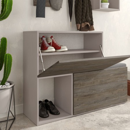 Mobile da Ingesso in Legno con Scarpiera Appendiabiti | Bricoshop24