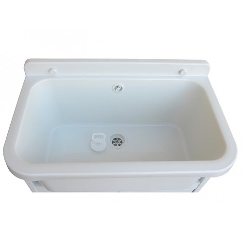 Lavatoio per Esterno con Mobiletto 55x78 in Resina Lavanderia | Bricoshop24