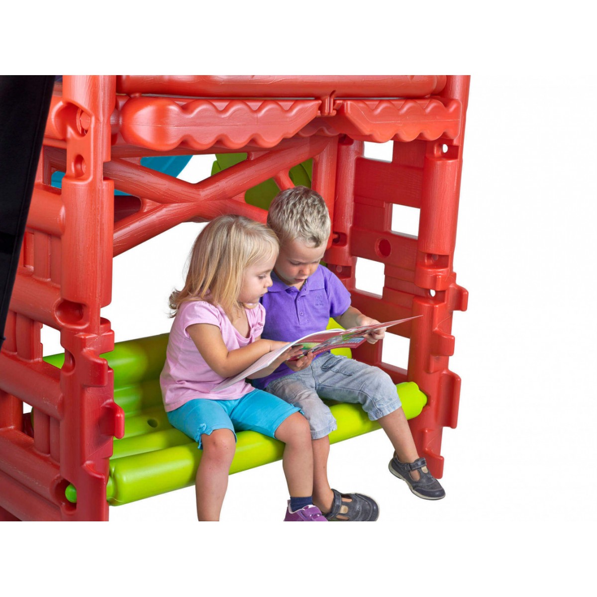 Casetta in Plastica4923, Giochi per Bambini da Giardino: Casetta per  Bambini da Giardino in Plastica