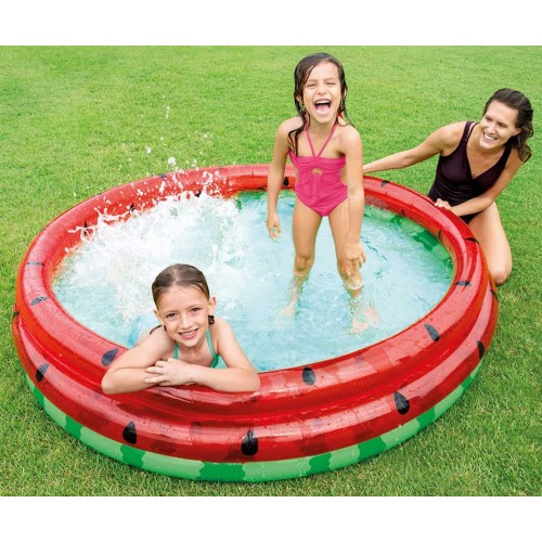 Piscina Anguria Gonfiabile per Bambini da Esterno Giardino Gioco Bimbi