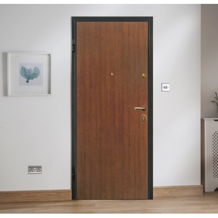 Porta Blindata con Pannello Inserti Giove in Vetroresina per Esterno
