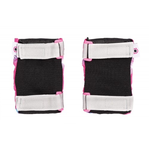 Set Protezioni Rosa per Bimbo Ginocchiere Gomitiere per Bicicletta XXS