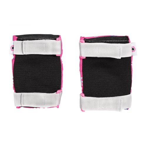 Set Protezioni Rosa per Bimbo Ginocchiere Gomitiere per Bicicletta XXS