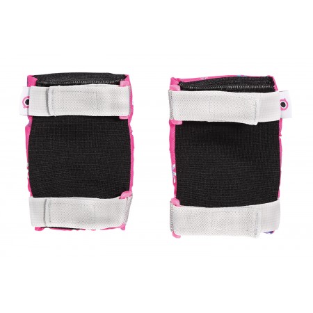 Set Protezioni Rosa per Bimbo Ginocchiere Gomitiere per Bicicletta XXS