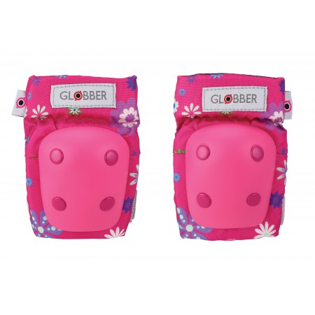 Set Protezioni Rosa per Bimbo Ginocchiere Gomitiere per Bicicletta XXS