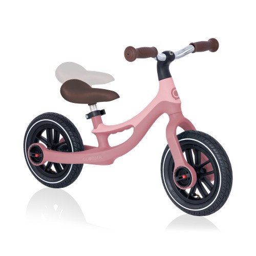 Biciletta per Bambini Altezza Regolabile Bici Rosa Pedagogica a Spinta