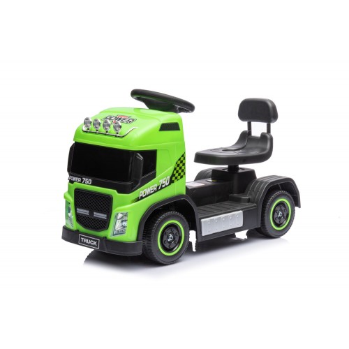 Macchina Small Truck Elettrico per Bambini a Batteria 6 V con Suoni Verde