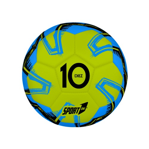 Pallone da Calcio 2 Colori in Cuoio Resistente Palla per Sport Bimbi