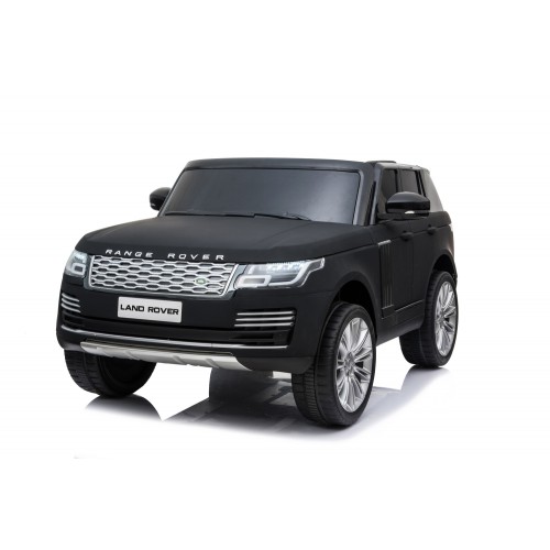 Macchinina Elettrica per Bambini Auto Range Rover Nero Matte 12 V 2 Posti